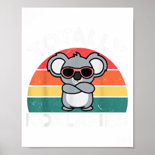 Süßes Koalafied-Shirt Vater Männer Kinder Jungen M Poster