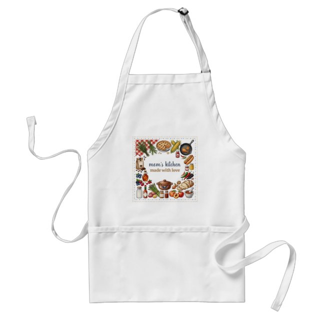 Süßes Kochen Selbstgemachtes Essen Design Geschenk Schürze (Vorne)
