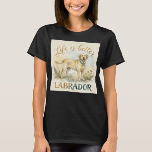 Süßes Labrador Retriever Hundeliebhaber T-Shirt