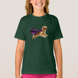 Süßes Labrador Retriever Superhelden Kinder T-Shir T-Shirt