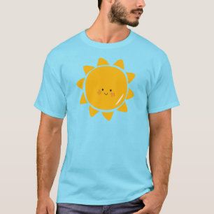 Süßes Lächeln Sonne T-Shirt
