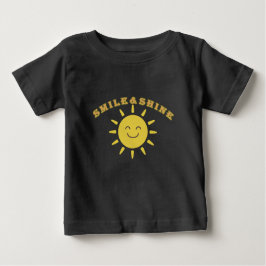 Süßes Lächelnde Sonne Baby T-Shirt