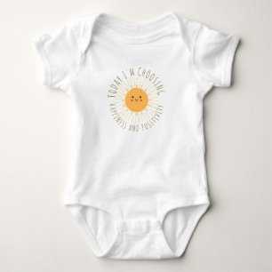 Süßes Lächelnde Sonne T-Shirt Baby Strampler