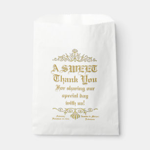 Süßes Leckereien Gastgeschenk Hochzeit Süßes Beute Geschenktütchen