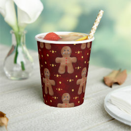 Süßes Leckereien Lebkuchen Weihnachten Pappbecher