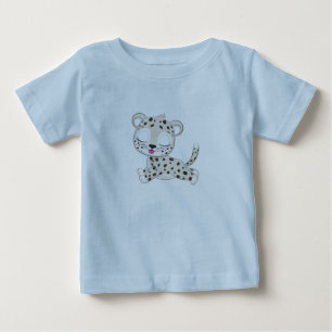 Süßes Leopard-Baby-T-Shirt Baby T-shirt