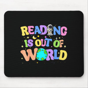 Süßes Lesen ist aus dieser Welt Raum Bücher Mousepad