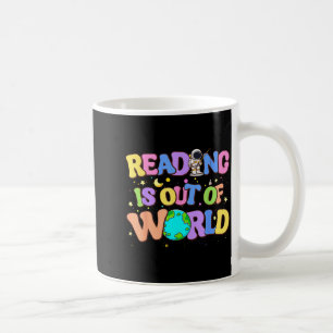 Süßes Lesen ist aus dieser Welt Weltraum Bücher Kaffeetasse