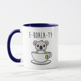 Süßes LGBTQ Koala Regenbogen Stolz Gleichheit Tasse