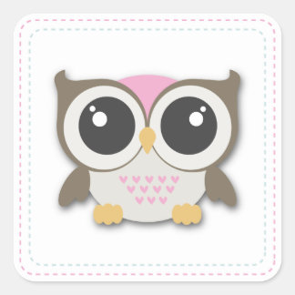 Süßes Little Owl | Aufkleber
