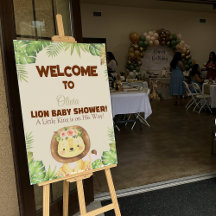 Süßes Löwenjunges Dschungelsafari Grünzeug Babypar