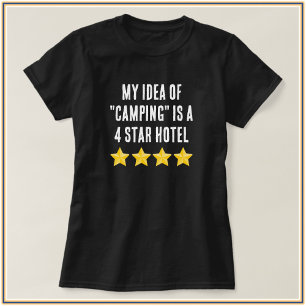 Süßes & Lustiges Diva-Zitat Camping-T-Shirt T-Shirt