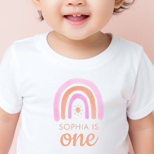 Süßes Mädchen 1. Geburtstags-T-Shirt Baby T-shirt