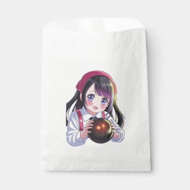 Süßes Mädchen Geschenktütchen (Vorderseite)