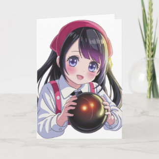 Süßes Mädchen Karte