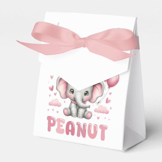 Süßes Mädchen kleine Erdnuss Geschenkschachtel (Vorderseite)