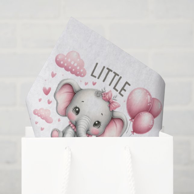 Süßes Mädchen kleine Erdnuss Seidenpapier (Geschenktüte)