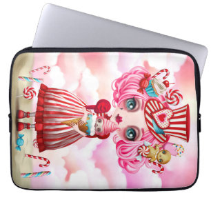 Süßes Mädchen Laptopschutzhülle