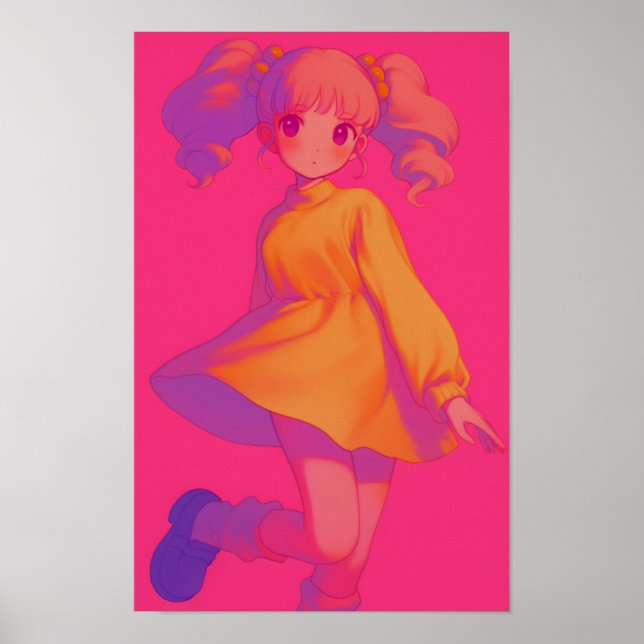 Süßes Mädchen Poster (Vorne)
