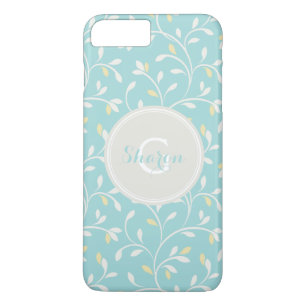 Süßes, Mädchenhaftes, Pastell-Mint-Blumenmuster-Mo Case-Mate iPhone Hülle