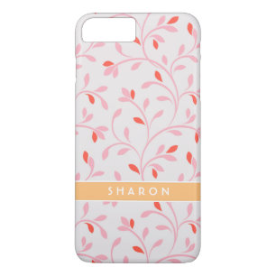 Süßes, Mädchenhaftes, Pastellrosa, Florales Muster Case-Mate iPhone Hülle