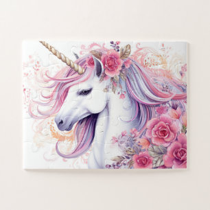 Süßes magisches Einhorn Puzzle