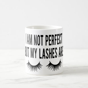 Süßes Make-up Ich bin nicht perfekt, aber meine Wi Kaffeetasse