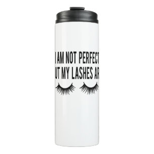 Süßes Make-up Ich bin nicht perfekt, aber meine Wi Thermosbecher