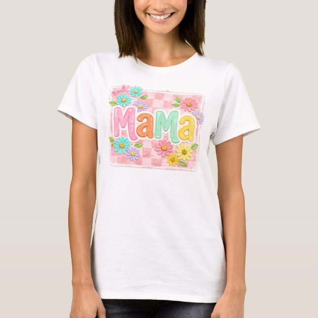 Süßes Mami-Shirt T-Shirt (Vorderseite)