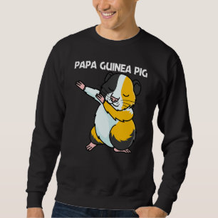 Süßes Meerschweinchen für Männer Vater Haustier Ti Sweatshirt