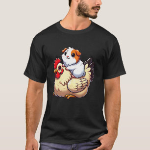 Süßes Meerschweinchen Huhn T-Shirt