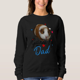 Süßes Meerschweinchen-Vater-Kostüm Männer Meersc Sweatshirt