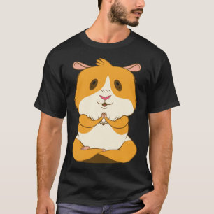Süßes Meerschweinchen Yoga Tier Haustier Liebe Her T-Shirt