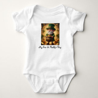Süßes Mein erstes St. Patrick’s Day Baby T-Shirt Strampler