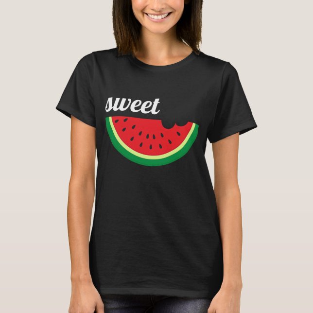 Süßes Melon Saeds Fruchtvitamine Frucht T-Shirt (Vorderseite)