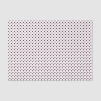 Süßes Mikro-Pünktchen (Braun auf Weiß) Seidenpapier