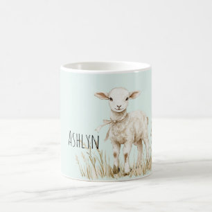 Süßes Minz-Lamm Ostern Kaffeetasse