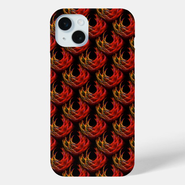 Süßes modernes Boho-elegantes abstraktes Kunstmust Case-Mate iPhone Hülle (Rückseite)
