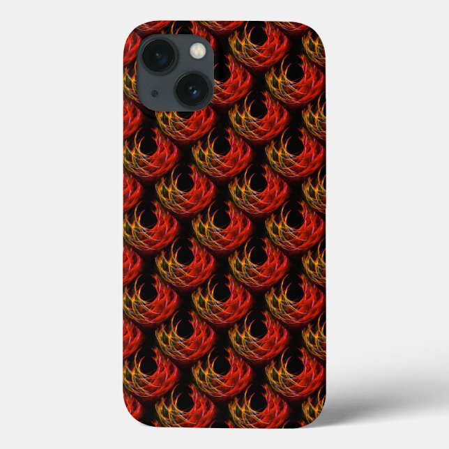 Süßes modernes Boho-elegantes abstraktes Kunstmust Case-Mate iPhone Hülle (Rückseite)