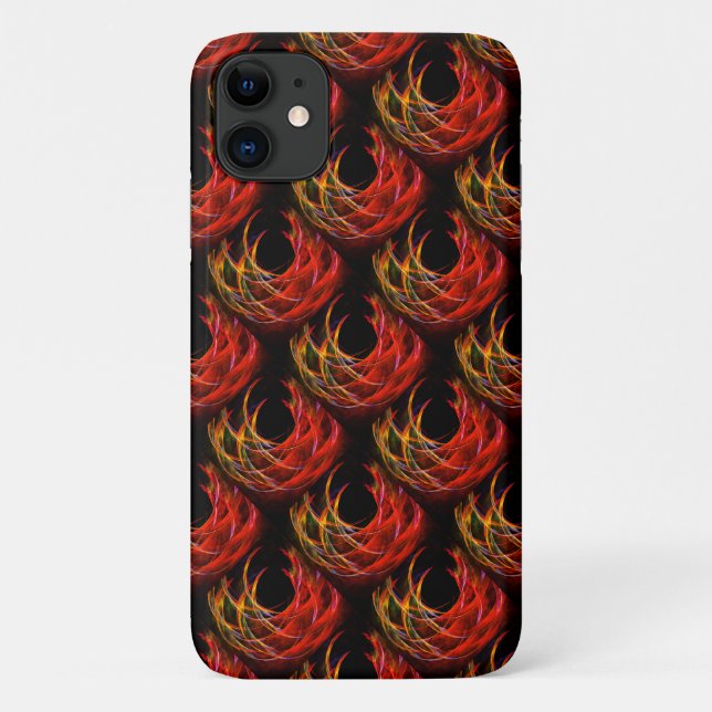 Süßes modernes Boho-elegantes abstraktes Kunstmust Case-Mate iPhone Hülle (Rückseite)