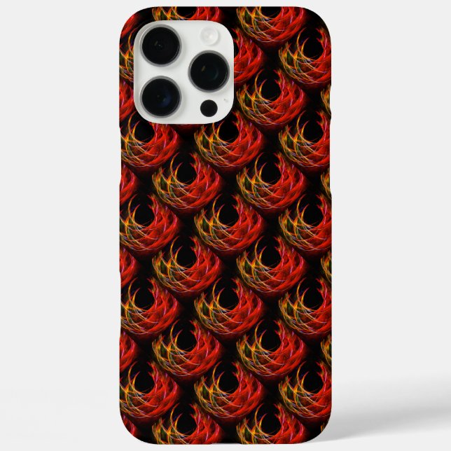 Süßes modernes Boho-elegantes abstraktes Kunstmust Case-Mate iPhone Hülle (Rückseite)