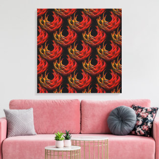 Süßes modernes Boho-elegantes abstraktes Kunstmust Leinwanddruck