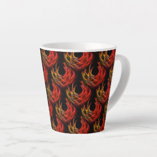 Süßes modernes Boho-elegantes abstraktes Kunstmust Milchtasse