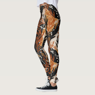 Süßes modernes Fliesenmuster Leggings