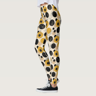 Süßes modernes Fliesenmuster Leggings