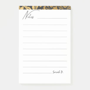 Süßes modernes minimalistisches abstraktes Grau Go Post-it Klebezettel