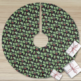 Süßes modernes Weihnachten Polyester Weihnachtsbaumdecke