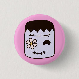 Süßes Monster Button