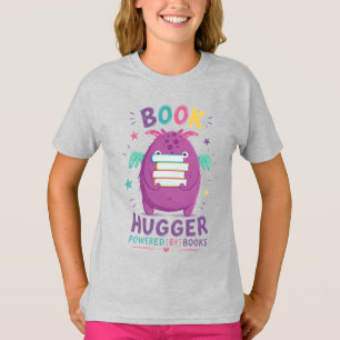 Süßes Monster Kinder T-Shirt 'Buch Umarmer'   Lust