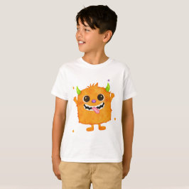 Süßes Monster-Kinder-T-Shirt, Geburtstagsgeschenk  T-Shirt